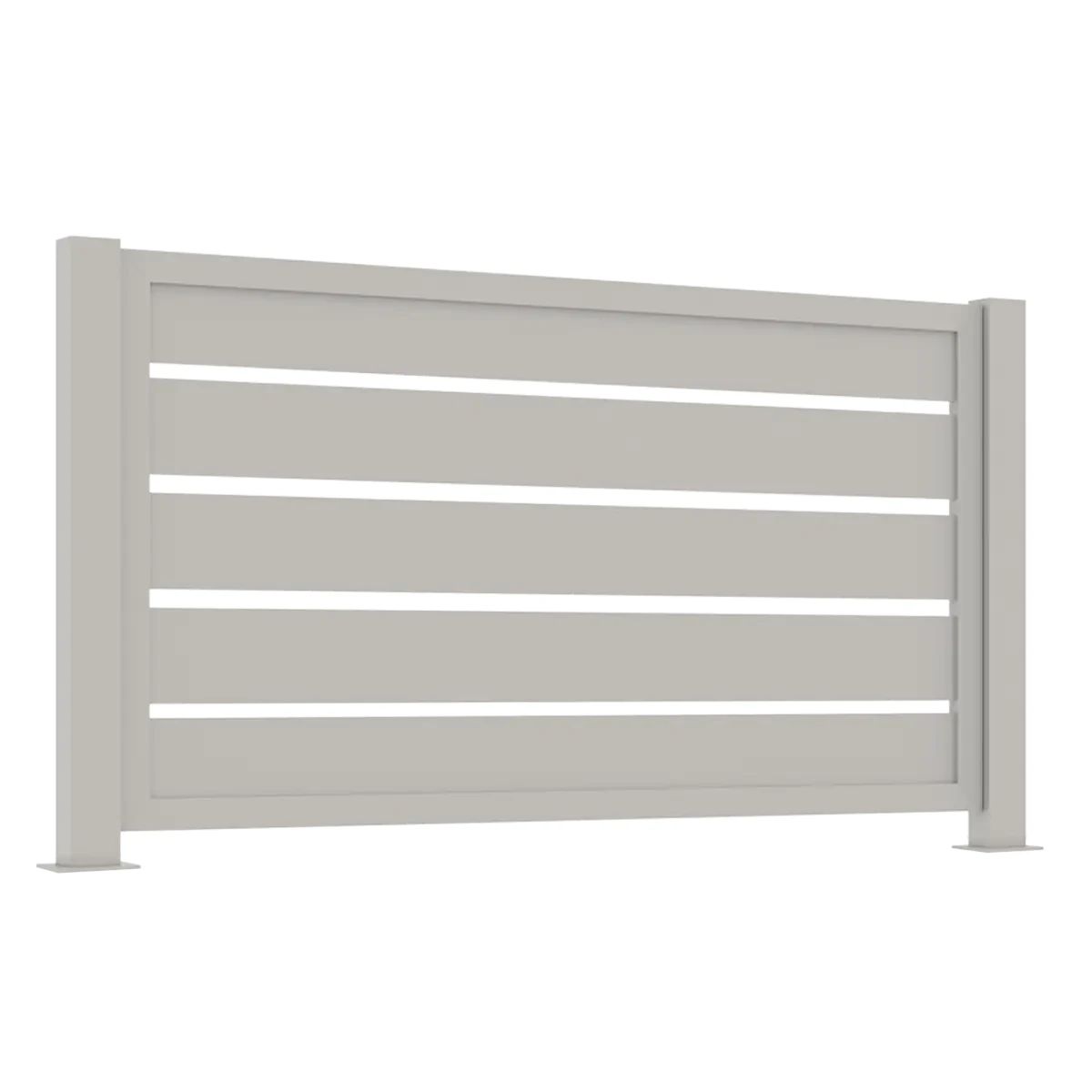 Bron Ogrodzenie aluminiowe B02AL POZIOME przęsło ral.webp