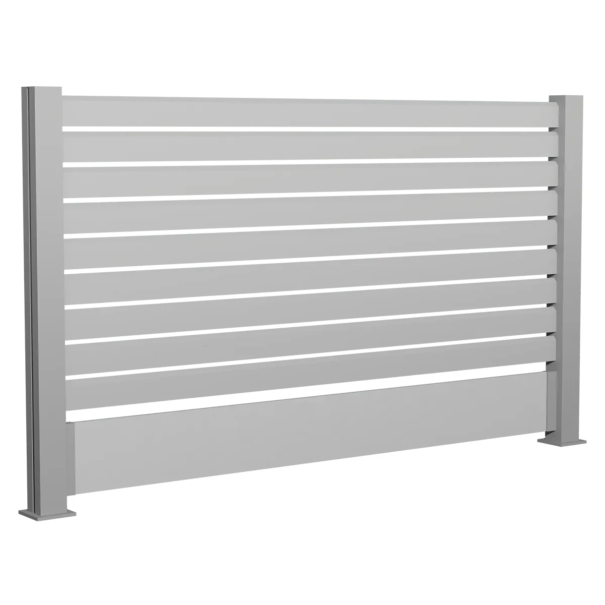 B08AL Przęsło aluminiowe żaluzjowe RAL1.webp