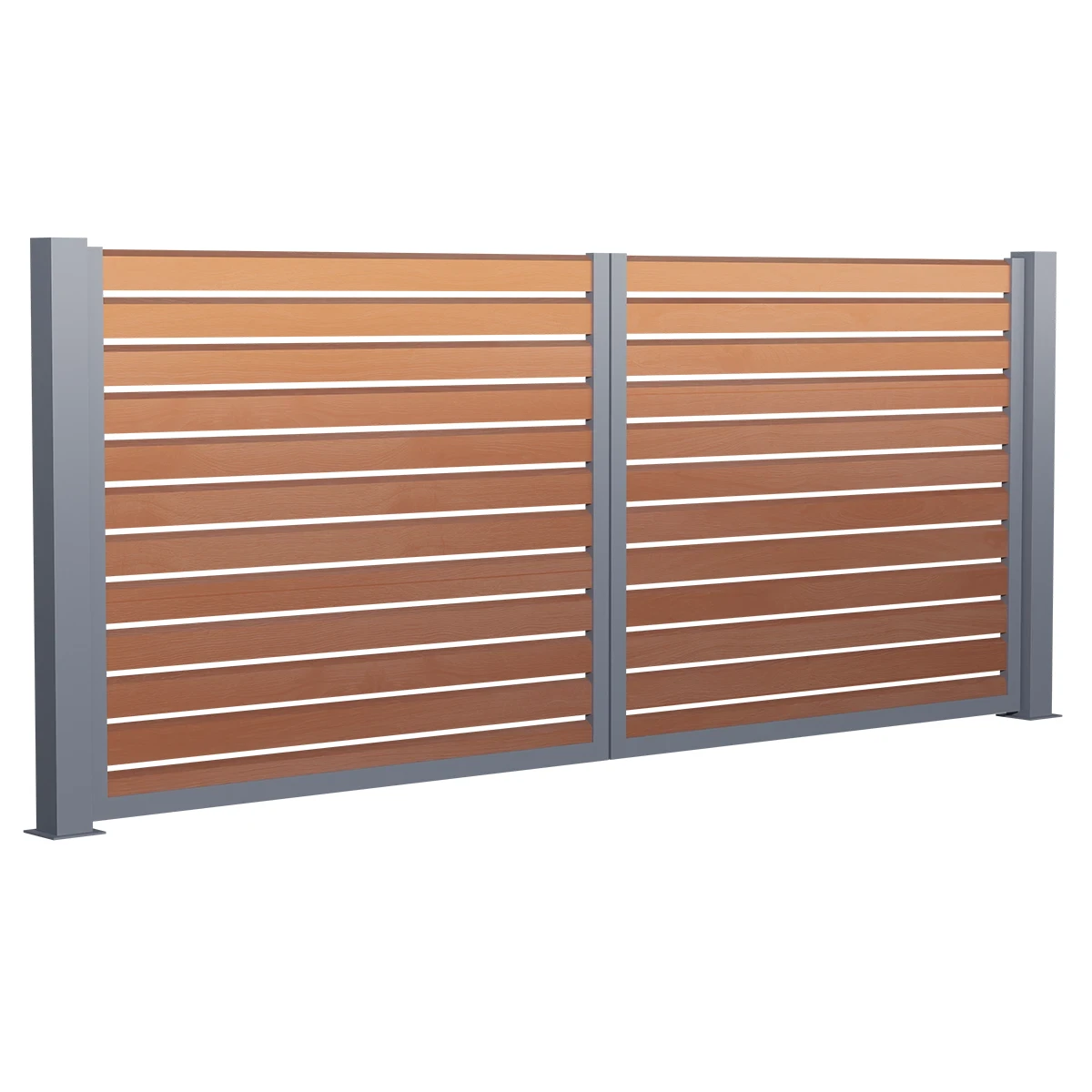 B08AL Brama dwuskrzydłowa aluminiowa żaluzjowa DR1.webp