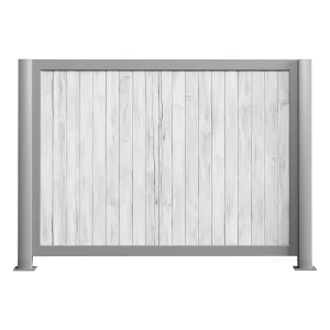 Przęsło aluminiowe B07AL PEŁNE PION Drewnopodobne