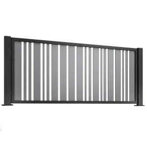 Przęsło aluminiowe B01AL PIONOWE Paleta RAL