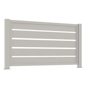 Przęsło aluminiowe B02AL POZIOME Paleta RAL