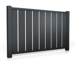 Przęsło aluminiowe B01AL PIONOWE wzór 0079 Paleta RAL