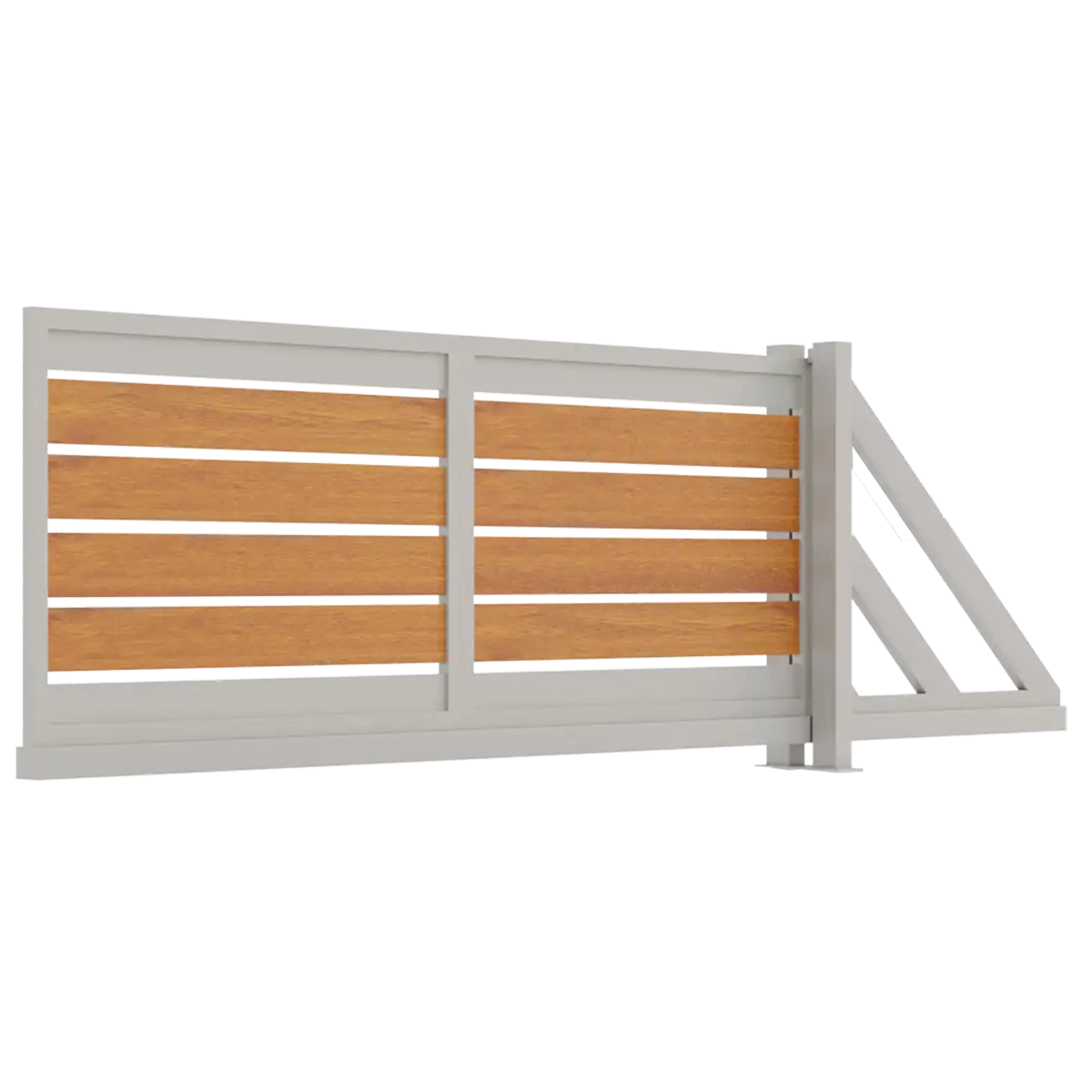 Bron Ogrodzenie aluminiowe B02AL POZIOME brama przesuwna dr 1 szer.webp