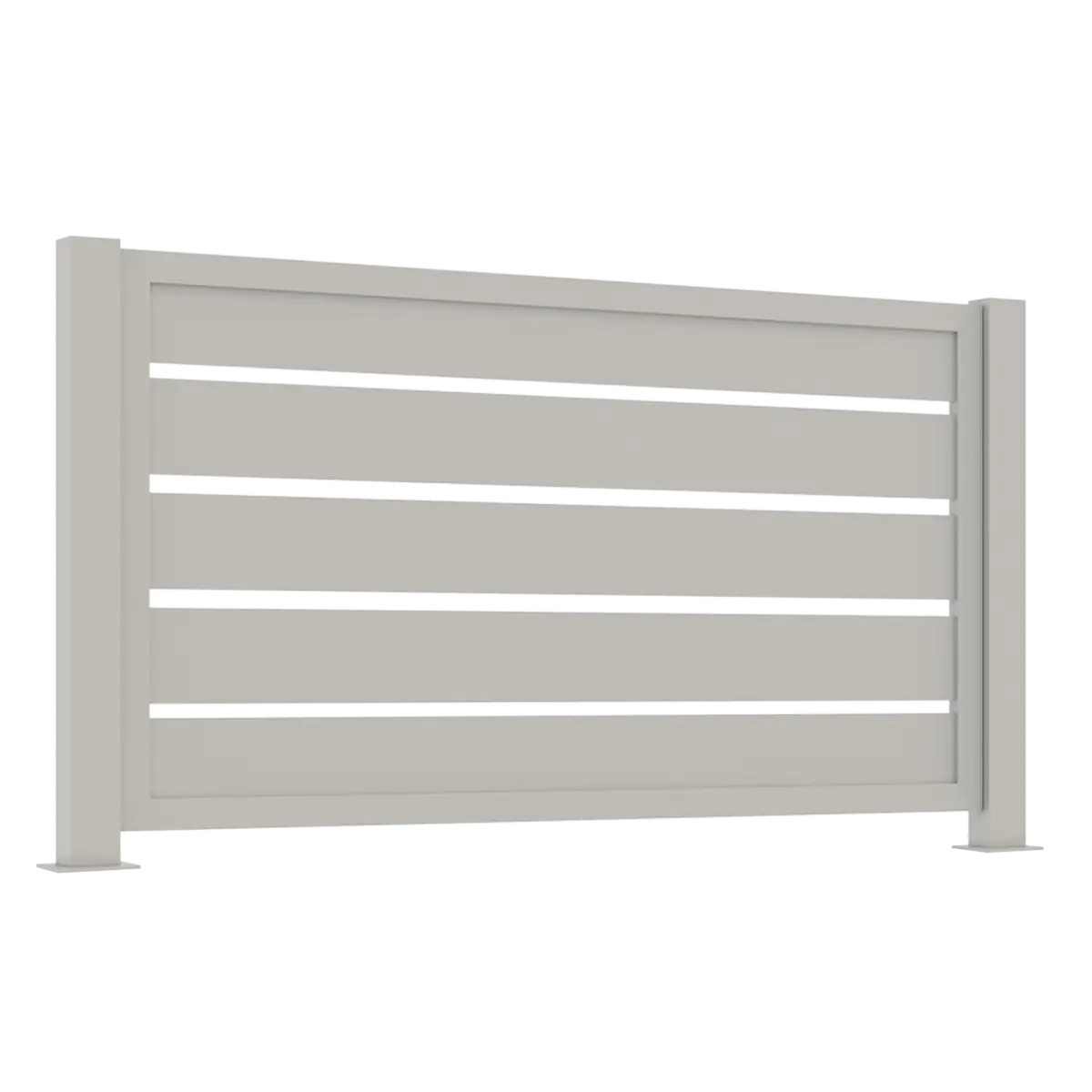 Bron Ogrodzenie aluminiowe B02AL POZIOME przęsło ral.webp