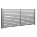 B08AL Aluminiowa żaluzjowa brama dwuskrzydłowa RAL.webp