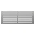 B08AL Aluminiowa żaluzjowa brama dwuskrzydłowa RAL1.webp