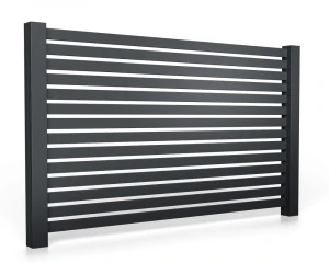 Przęsło aluminiowe B02AL POZIOME wzór 0037 Paleta RAL