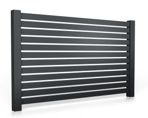 Przęsło aluminiowe B02AL POZIOME wzór 0038 Paleta RAL