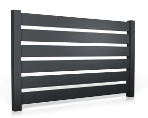 Przęsło aluminiowe B02AL POZIOME wzór 0041 Paleta RAL